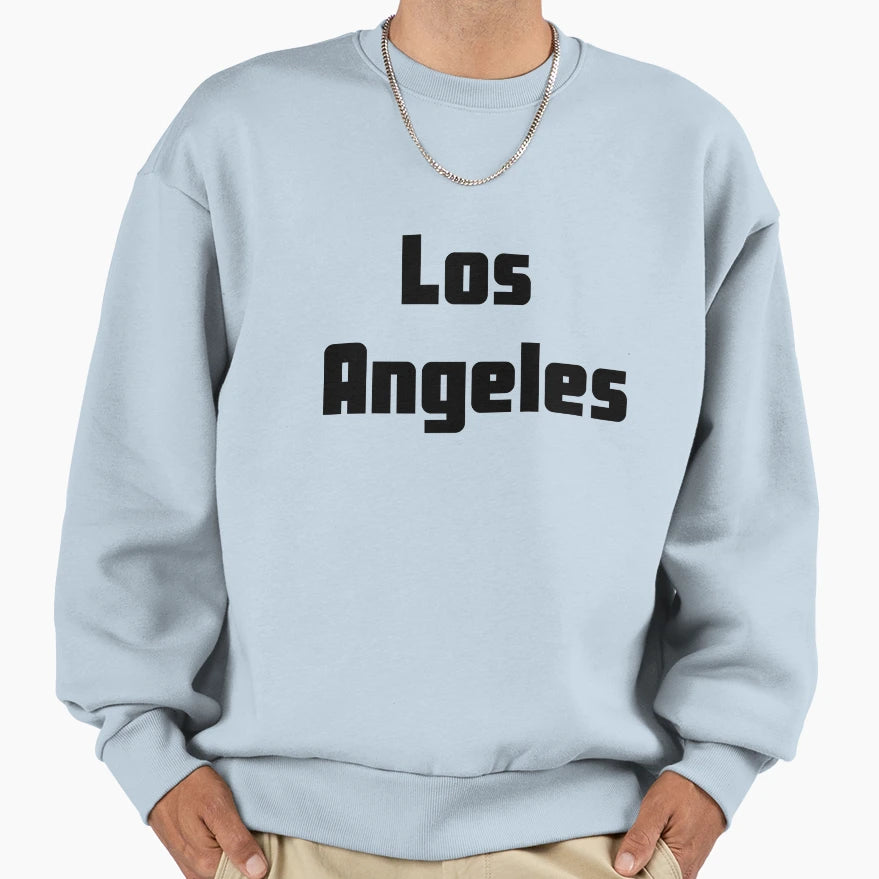 Los Angeles City Chic Trendy Sweatshirt - Fun Novelty Design for Adults - T-Shirt, Sweatshirt, Hoodie