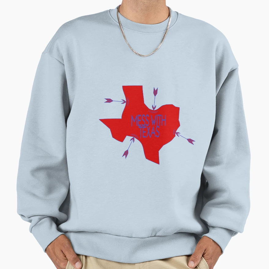Mess Texas Sweatshirt - Streetwear Style for Adults - T-Shirt, Sweatshirt, Hoodie
