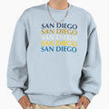 Ucsd San Diego Text Art Sweatshirt - Trendy Graphic Unisex - T-Shirt, Sweatshirt, Hoodie