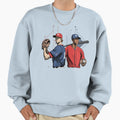 Baseball Sweatshirt - Minimalist Print Unisex - T-Shirt, Sweatshirt, Hoodie