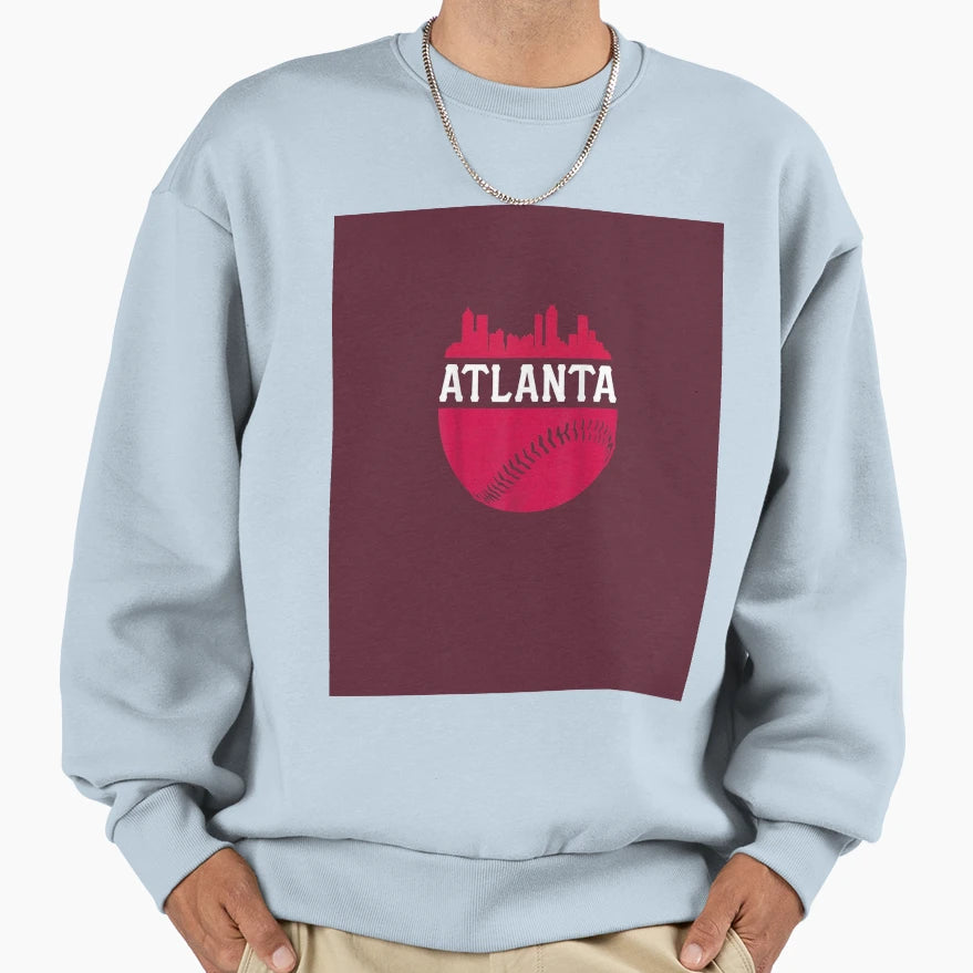 Atlanta Baseball Jersey Accessories Sweatshirt - Graphic Print Unisex - T-Shirt, Sweatshirt, Hoodie