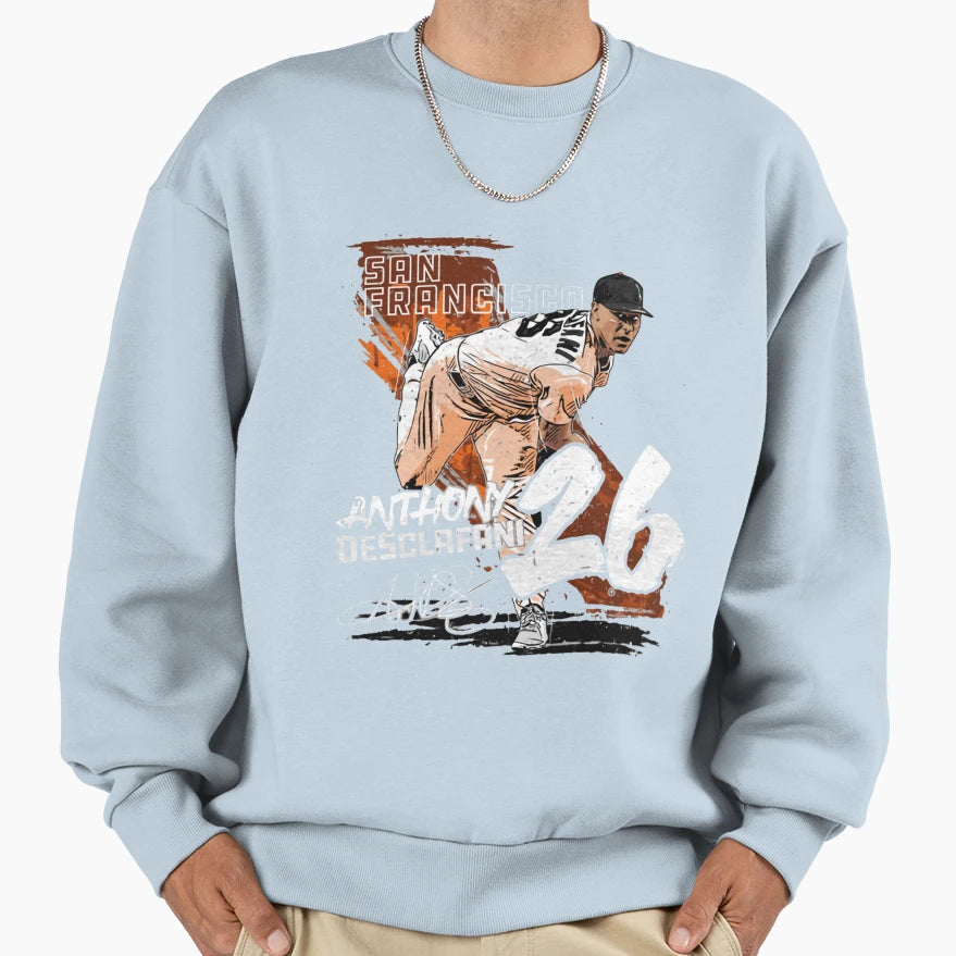 Anthony Desclafani State Sweatshirt - Streetwear Style for Adults - T-Shirt, Sweatshirt, Hoodie