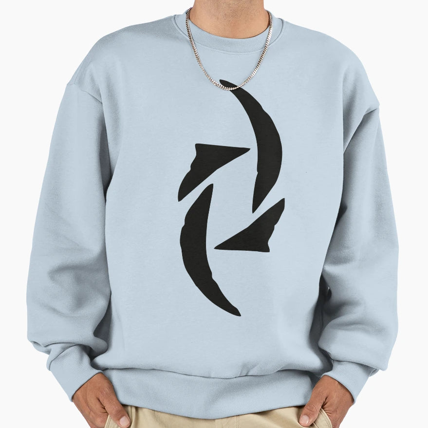 Black Logo Halestrom Sweatshirt - Streetwear Style Unisex - T-Shirt, Sweatshirt, Hoodie