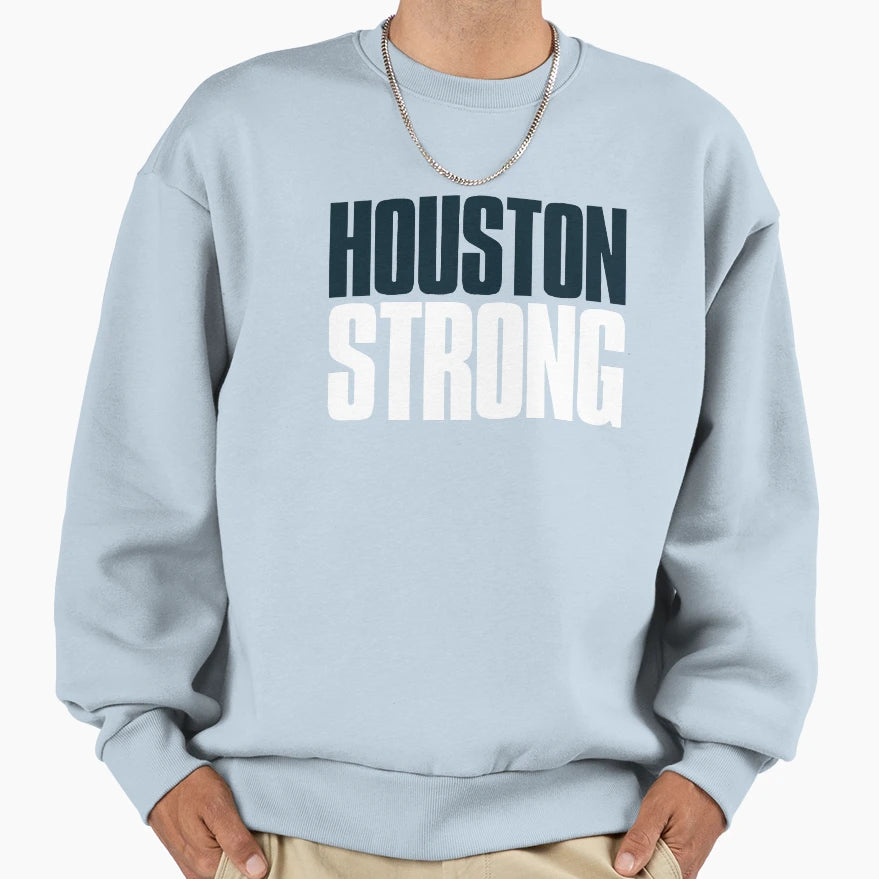 Houston Strong Sports Fan Sweatshirt - Graphic Print for Adults - T-Shirt, Sweatshirt, Hoodie