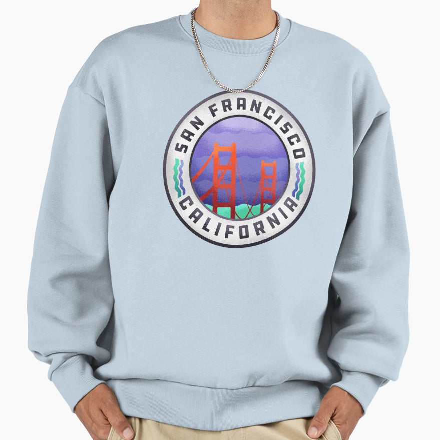 San Francisco Sweatshirt - Fun Novelty Design Men Women - T-Shirt, Sweatshirt, Hoodie