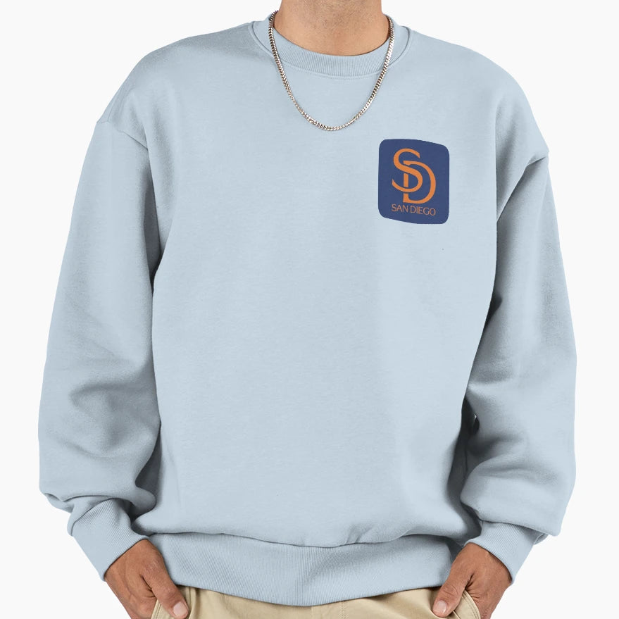 Sd Chillen Badge Sweatshirt - Custom Art Print for Adults - T-Shirt, Sweatshirt, Hoodie