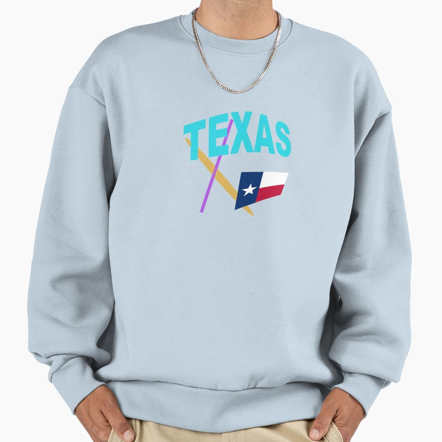 Texas Sweatshirt - Minimalist Print for Adults - T-Shirt, Sweatshirt, Hoodie