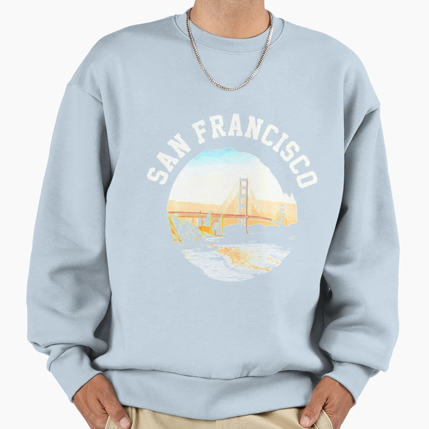 San Francisco T-Shirt - Minimalist Print Men Women - T-Shirt, Sweatshirt, Hoodie