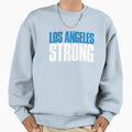 Los Angeles Strong Sports Fan Sweatshirt - Minimalist Print Men Women - T-Shirt, Sweatshirt, Hoodie