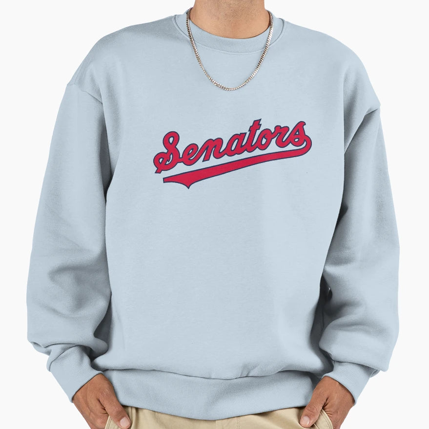 Washington Baseball Senators Sweatshirt - Novelty Apparel for Adults - T-Shirt, Sweatshirt, Hoodie