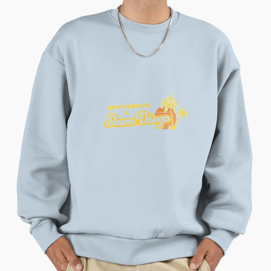 Welcome To Slam Diego Spanish Sweatshirt - Aesthetic Graphic for Adults - T-Shirt, Sweatshirt, Hoodie