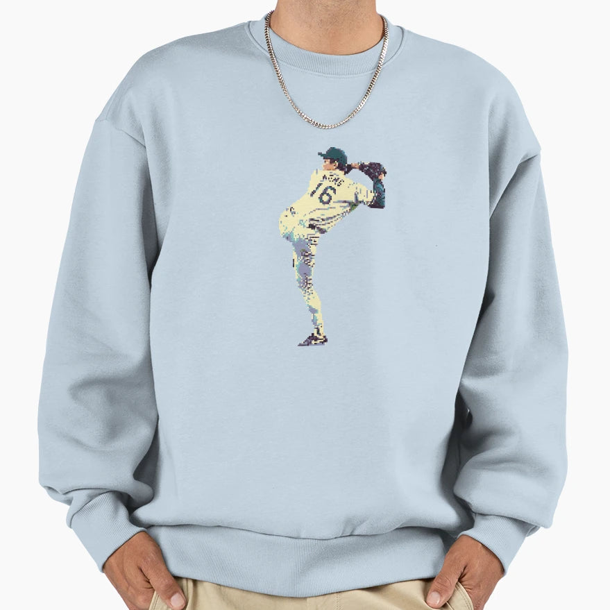 Hideo Nomo Sweatshirt - Unique Graphic for Adults - T-Shirt, Sweatshirt, Hoodie