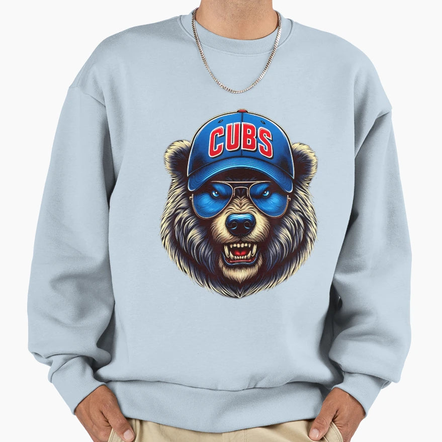 Cubs Throwback Gift Baseball Fan Gift Sweatshirt - Unique Graphic Unisex - T-Shirt, Sweatshirt, Hoodie