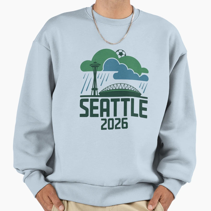 Seattle 2026 Space Needle Stadium T-Shirt - Unique Graphic Men Women - T-Shirt, Sweatshirt, Hoodie
