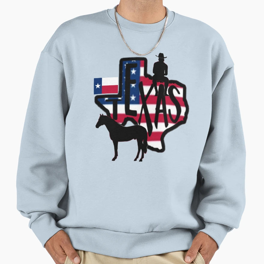 Texas Sweatshirt - Novelty Apparel Men Women - T-Shirt, Sweatshirt, Hoodie