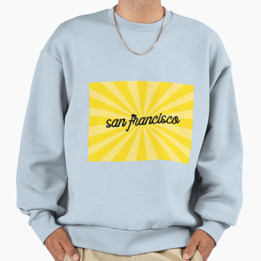 San Francisco T-Shirt - Unique Graphic for Adults - T-Shirt, Sweatshirt, Hoodie