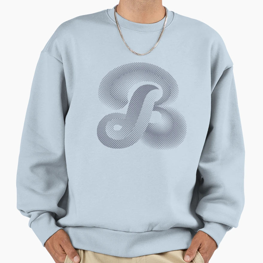 Letters B Sweatshirt - Custom Art Print Men Women - T-Shirt, Sweatshirt, Hoodie