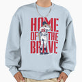 Raisel Iglesias Home Brave Sweatshirt - Aesthetic Graphic for Adults - T-Shirt, Sweatshirt, Hoodie