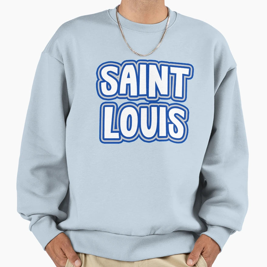 Saint Louis University Sweatshirt - Aesthetic Graphic Men Women - T-Shirt, Sweatshirt, Hoodie