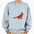 Northern Cardinal Bird Sweatshirt - Unique Graphic for Adults - T-Shirt, Sweatshirt, Hoodie