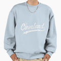 Cleveland Oh Baseball Sports Script Sweatshirt - Trendy Graphic Unisex - T-Shirt, Sweatshirt, Hoodie