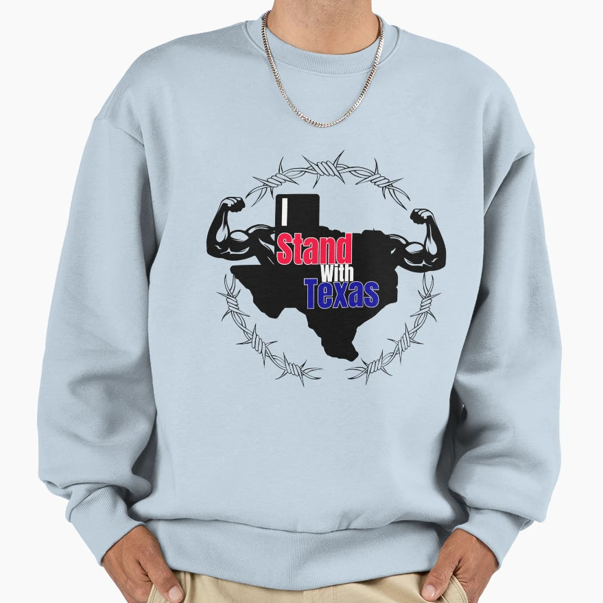 Stand Texas Sweatshirt - Streetwear Style for Adults - T-Shirt, Sweatshirt, Hoodie