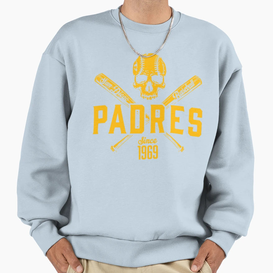 Padres Bats Sweatshirt - Casual Everyday Wear Men Women - T-Shirt, Sweatshirt, Hoodie