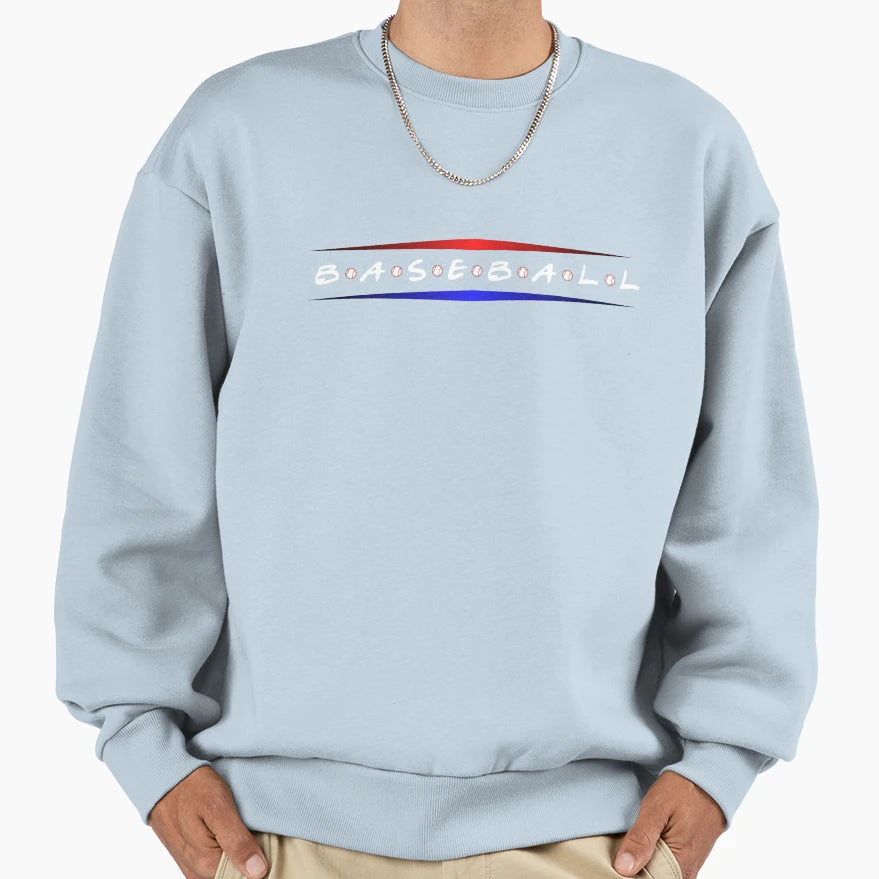 Baseball Sweatshirt - Fun Novelty Design Men Women - T-Shirt, Sweatshirt, Hoodie