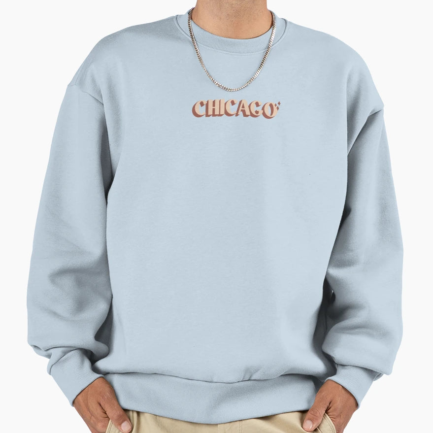 Chicago Sweatshirt - Novelty Apparel Unisex - T-Shirt, Sweatshirt, Hoodie