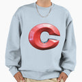 Alphabet C Colorful Sweatshirt - Unique Graphic Unisex - T-Shirt, Sweatshirt, Hoodie