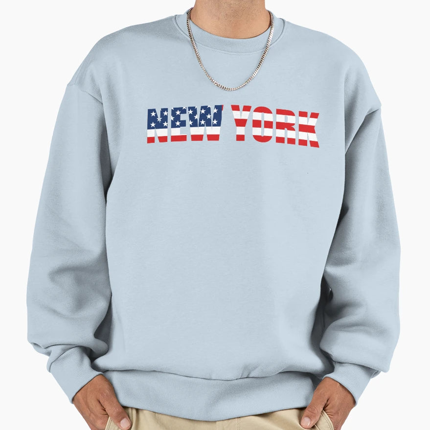 New York City Usa Sweatshirt - Graphic Print Men Women - T-Shirt, Sweatshirt, Hoodie