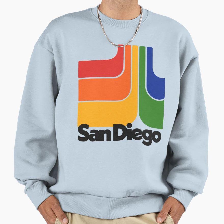 San Diego Sweatshirt - Aesthetic Graphic Unisex - T-Shirt, Sweatshirt, Hoodie