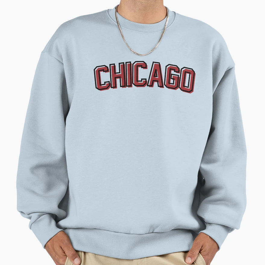 Chicago Sweatshirt - Custom Art Print Unisex - T-Shirt, Sweatshirt, Hoodie
