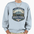 Los Angeles Stadium Exterior Baseball Sweatshirt - Novelty Apparel Unisex - T-Shirt, Sweatshirt, Hoodie