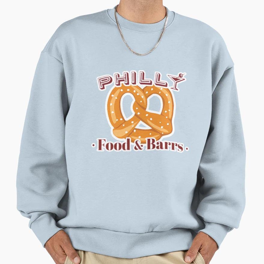 Pfab Philly Pretzel Sweatshirt - Graphic Print Unisex - T-Shirt, Sweatshirt, Hoodie