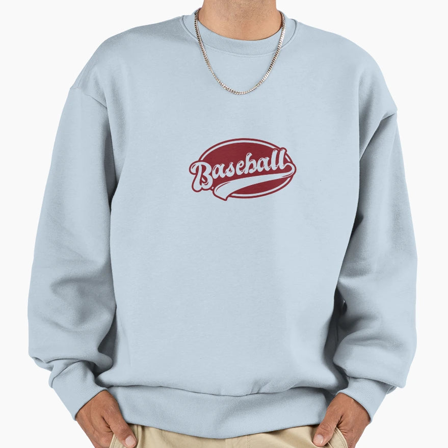 Baseball Sweatshirt - Novelty Apparel for Adults - T-Shirt, Sweatshirt, Hoodie
