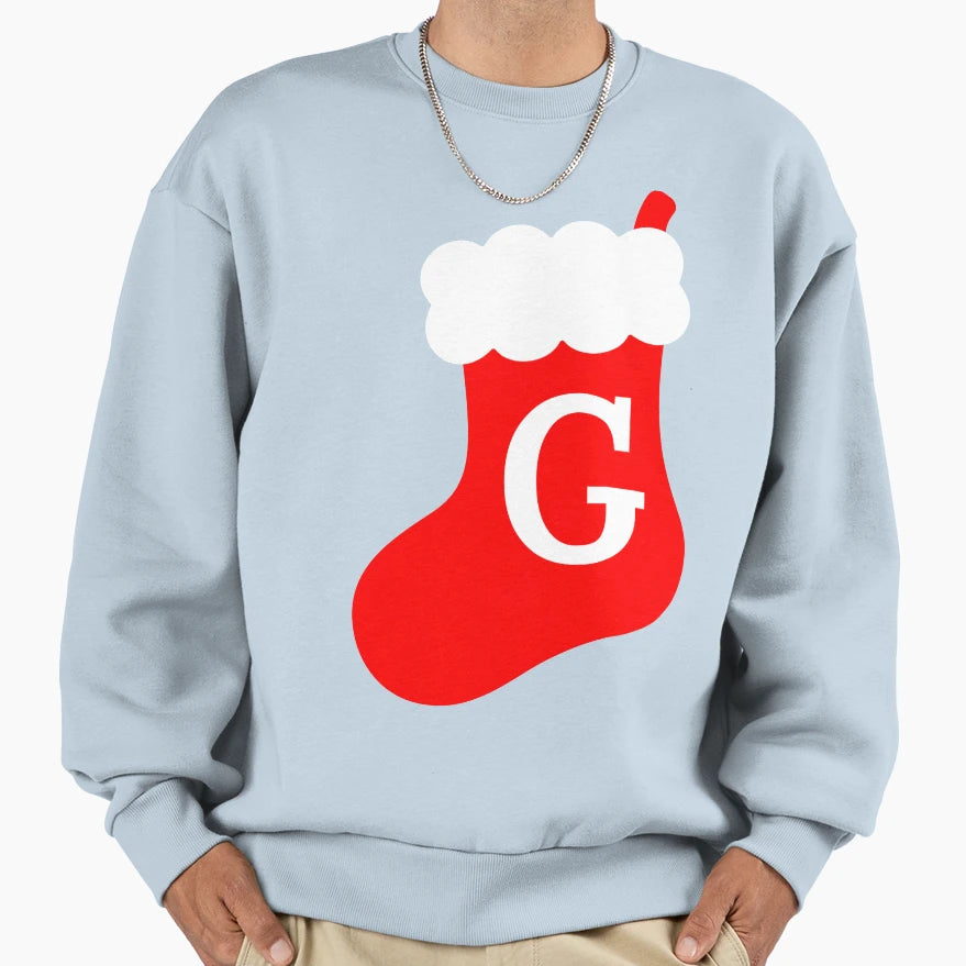 Stocking Sweatshirt - Graphic Print for Adults - T-Shirt, Sweatshirt, Hoodie