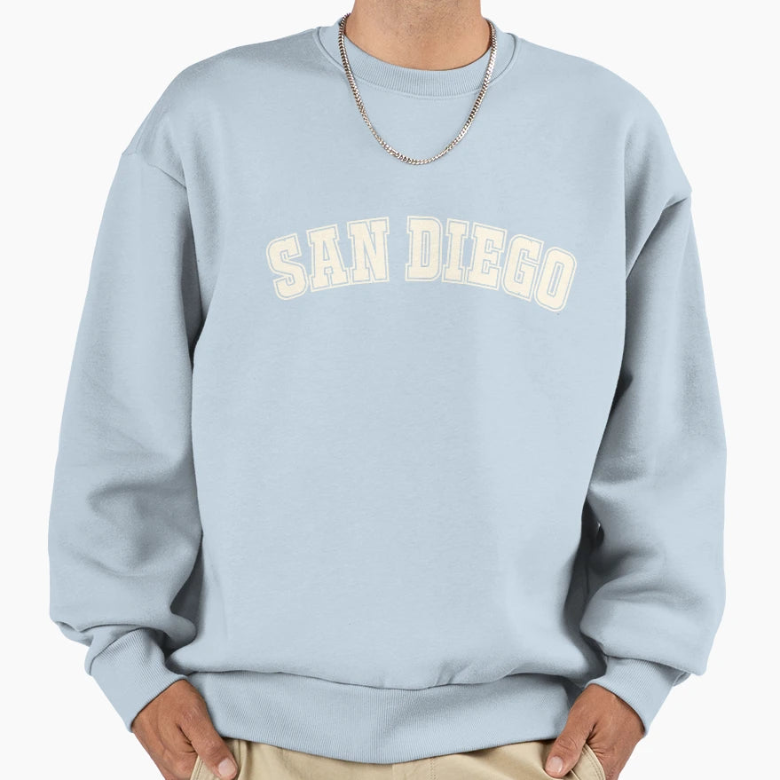 San Diego San Diego California San Hoodie - Minimalist Print for Adults - T-Shirt, Sweatshirt, Hoodie