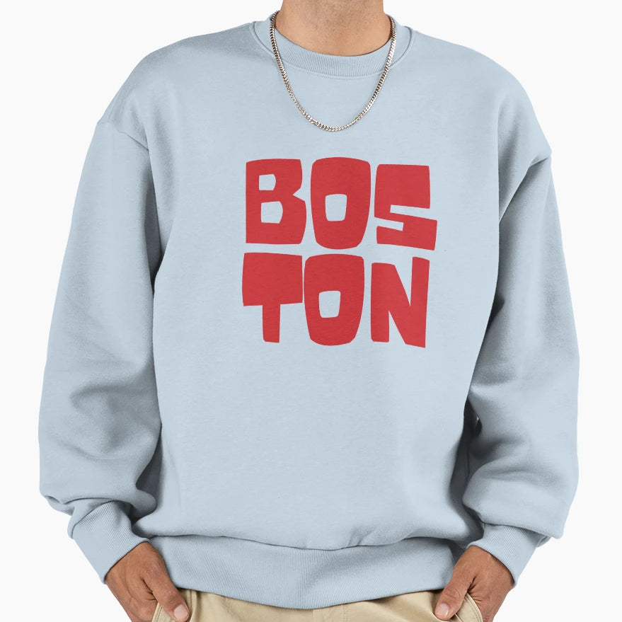 Boston University Massachusetts Sweatshirt - Fun Novelty Design for Adults - T-Shirt, Sweatshirt, Hoodie