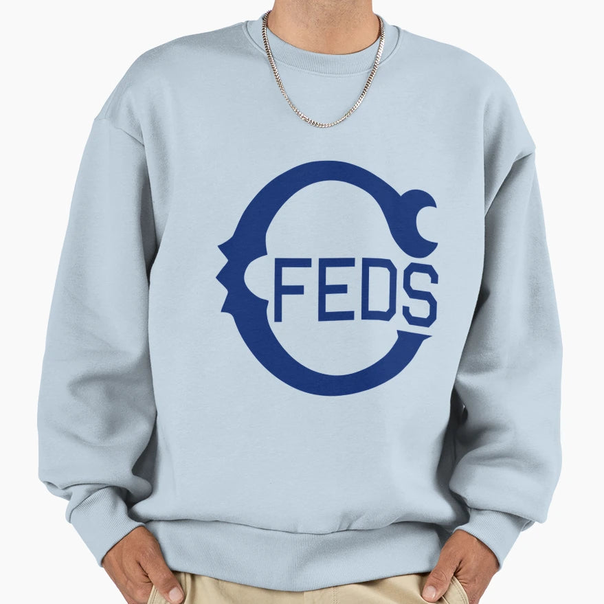 Chicago Feds Baseball Logo Sweatshirt - Fun Novelty Design for Adults - T-Shirt, Sweatshirt, Hoodie