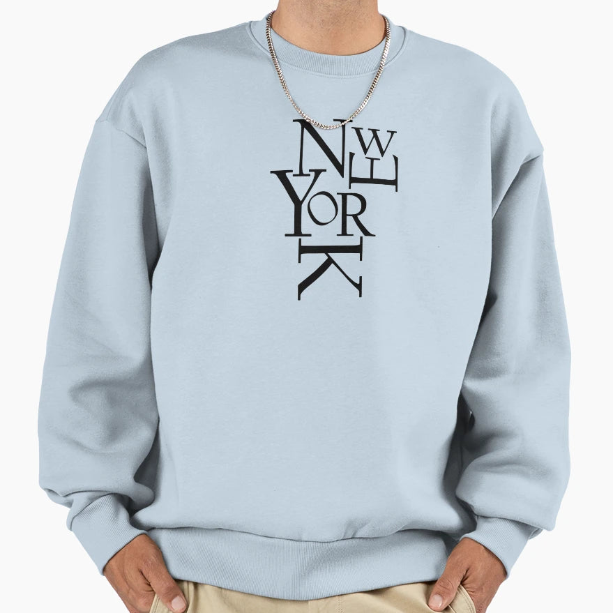 New York Sweatshirt - Minimalist Print for Adults - T-Shirt, Sweatshirt, Hoodie
