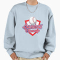 Baseball Champ Sports Emblem Sweatshirt - Unique Graphic for Adults - T-Shirt, Sweatshirt, Hoodie
