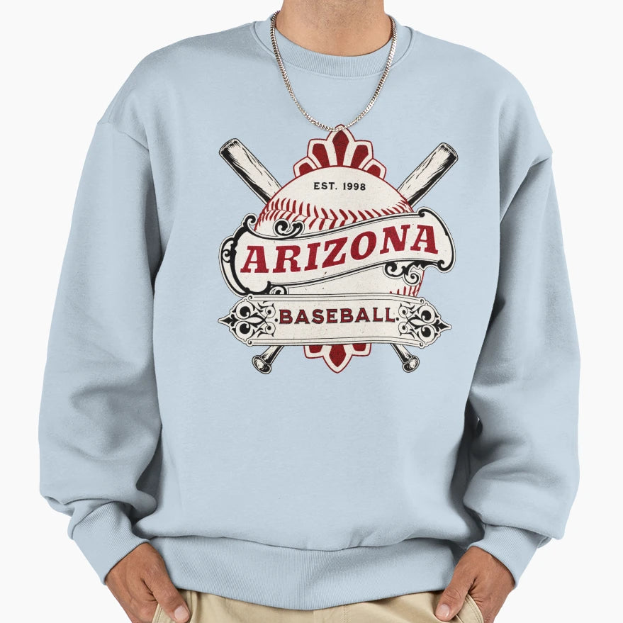 Arizona Baseball Sweatshirt - Trendy Graphic for Adults - T-Shirt, Sweatshirt, Hoodie