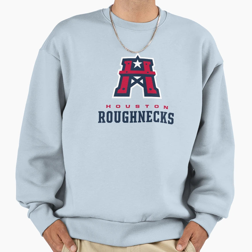 Tx Texas Houston Roughnecks Sweatshirt - Fun Novelty Design Men Women - T-Shirt, Sweatshirt, Hoodie