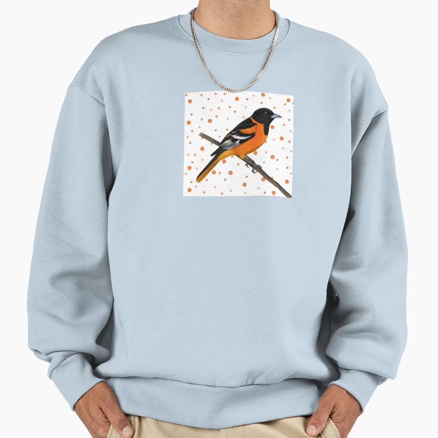 Baltimore Oriole Sweatshirt - Graphic Print Unisex - T-Shirt, Sweatshirt, Hoodie