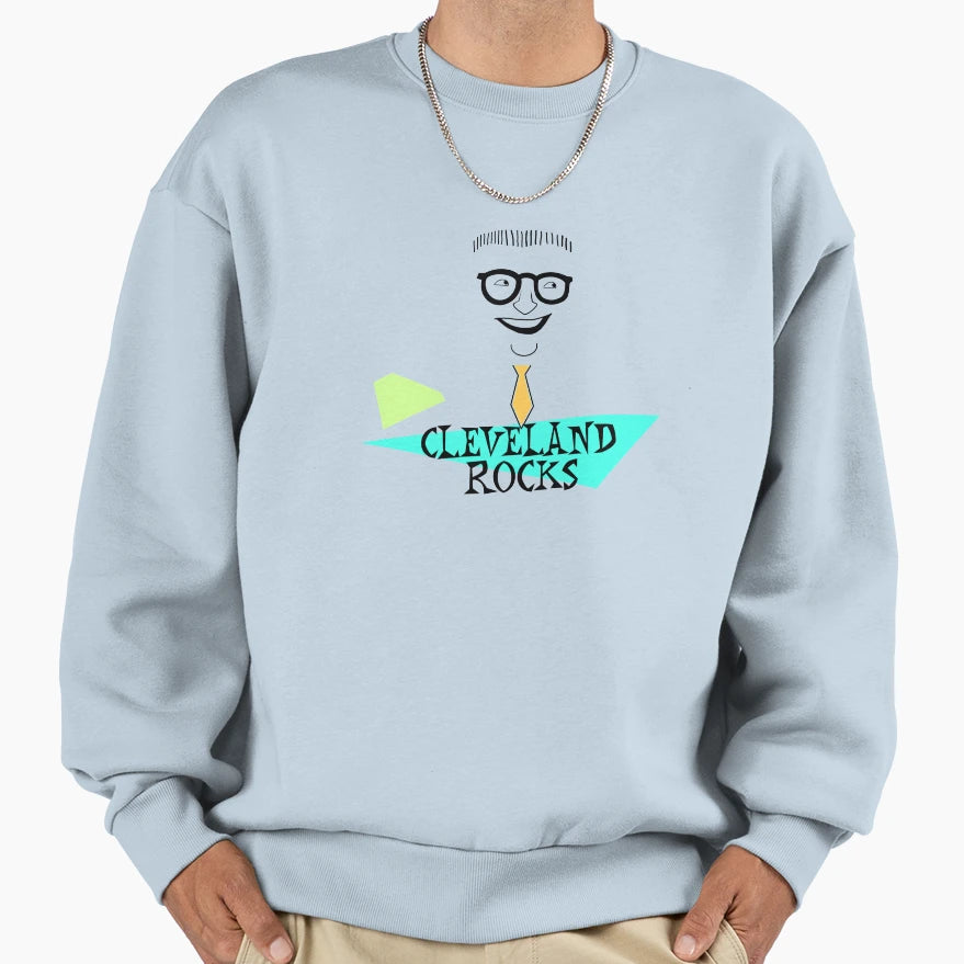 Cleveland Rocks Sweatshirt - Minimalist Print Unisex - T-Shirt, Sweatshirt, Hoodie