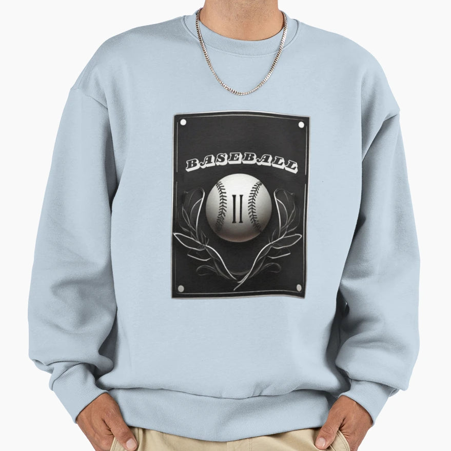 Rising Star New Baseball Chic Sweatshirt - Minimalist Print for Adults - T-Shirt, Sweatshirt, Hoodie