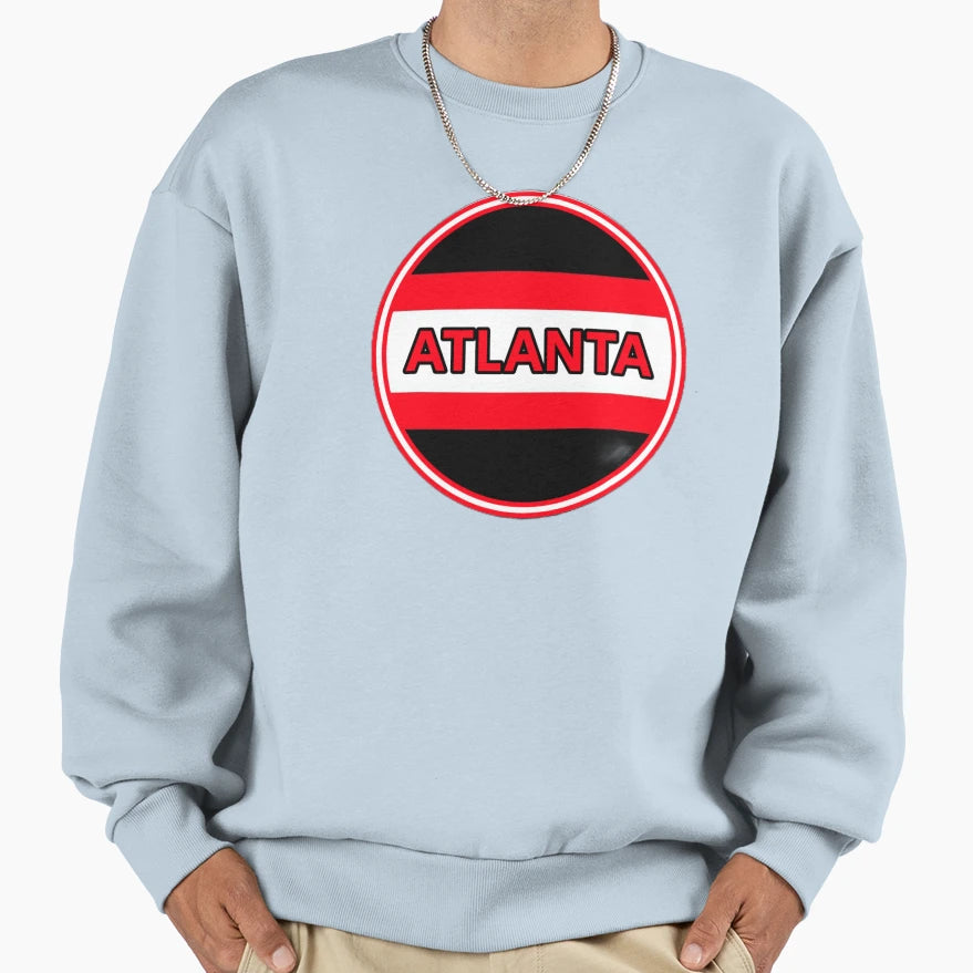 Atlanta City Logo Sweatshirt - Trendy Graphic Men Women - T-Shirt, Sweatshirt, Hoodie
