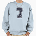 7 Sports Number Seven Sweatshirt - Novelty Apparel Men Women - T-Shirt, Sweatshirt, Hoodie