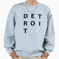 Detroit Grid Minimalist Modern City T-Shirt - Aesthetic Graphic Men Women - T-Shirt, Sweatshirt, Hoodie